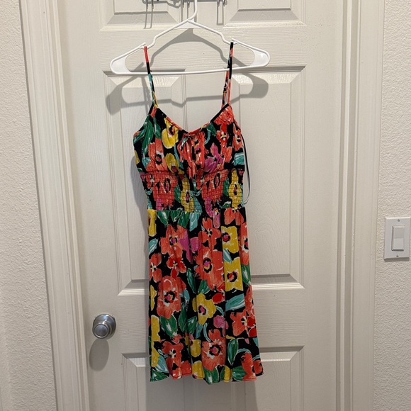 GB girls Dresses & Skirts - GB girls Floral Spaghetti Strap Dress in Black, Red, Yellow, Green